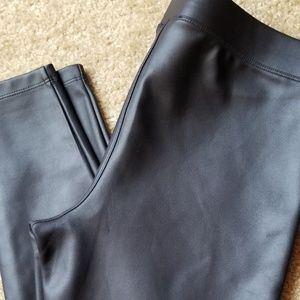 Pleather pants/leggings
